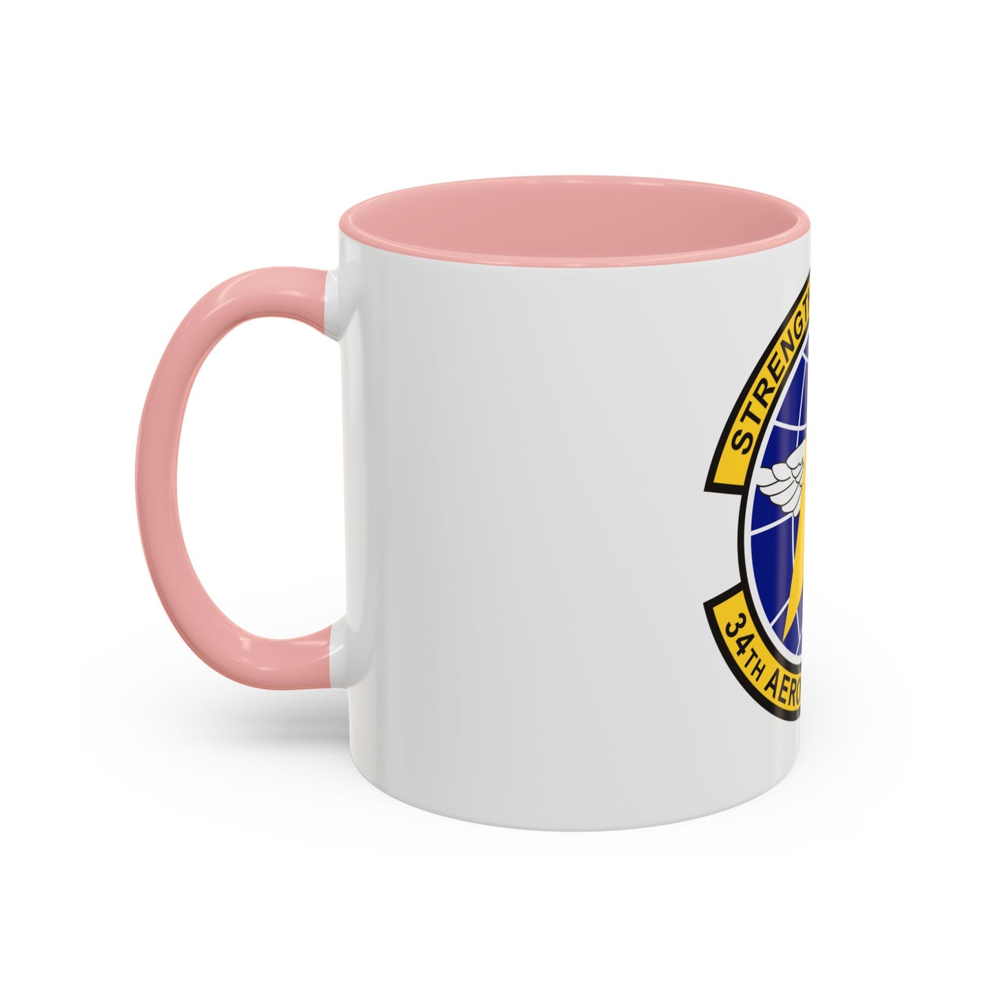 34th Aeromedical Evacuation Squadron (U.S. Air Force) Accent Coffee Mug