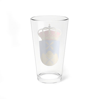 Escudo de Cabezas Rubias (Spain) (Coat of Arms) Pint Glass 16oz