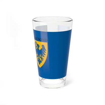 Flag of Karacsond (Hungary) Pint Glass 16oz