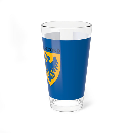 Flag of Karacsond (Hungary) Pint Glass 16oz