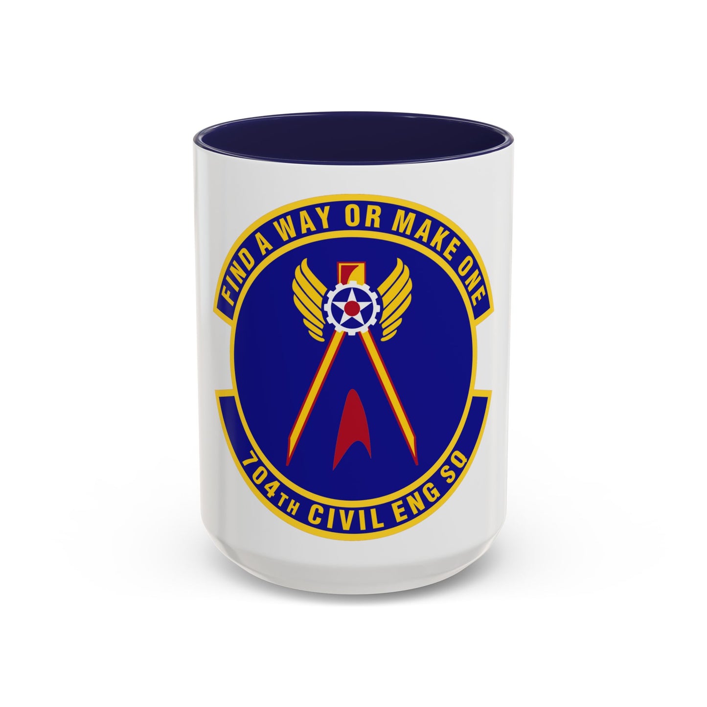 704th Civil Engineer Squadron (U.S. Air Force) Accent Coffee Mug