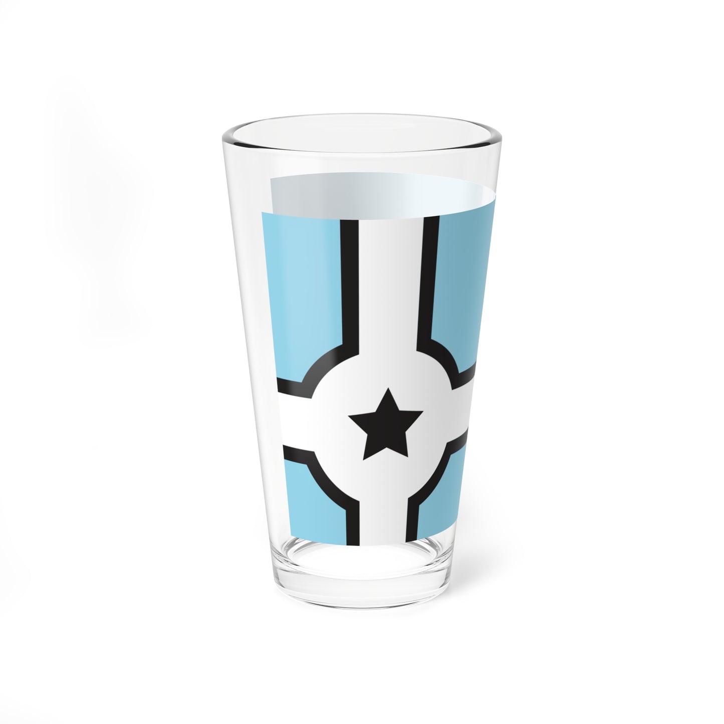 Joplin Missouri Crossroads flag proposal (United States) Pint Glass 16oz