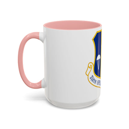 314 Operations Group AETC (U.S. Air Force) Accent Coffee Mug