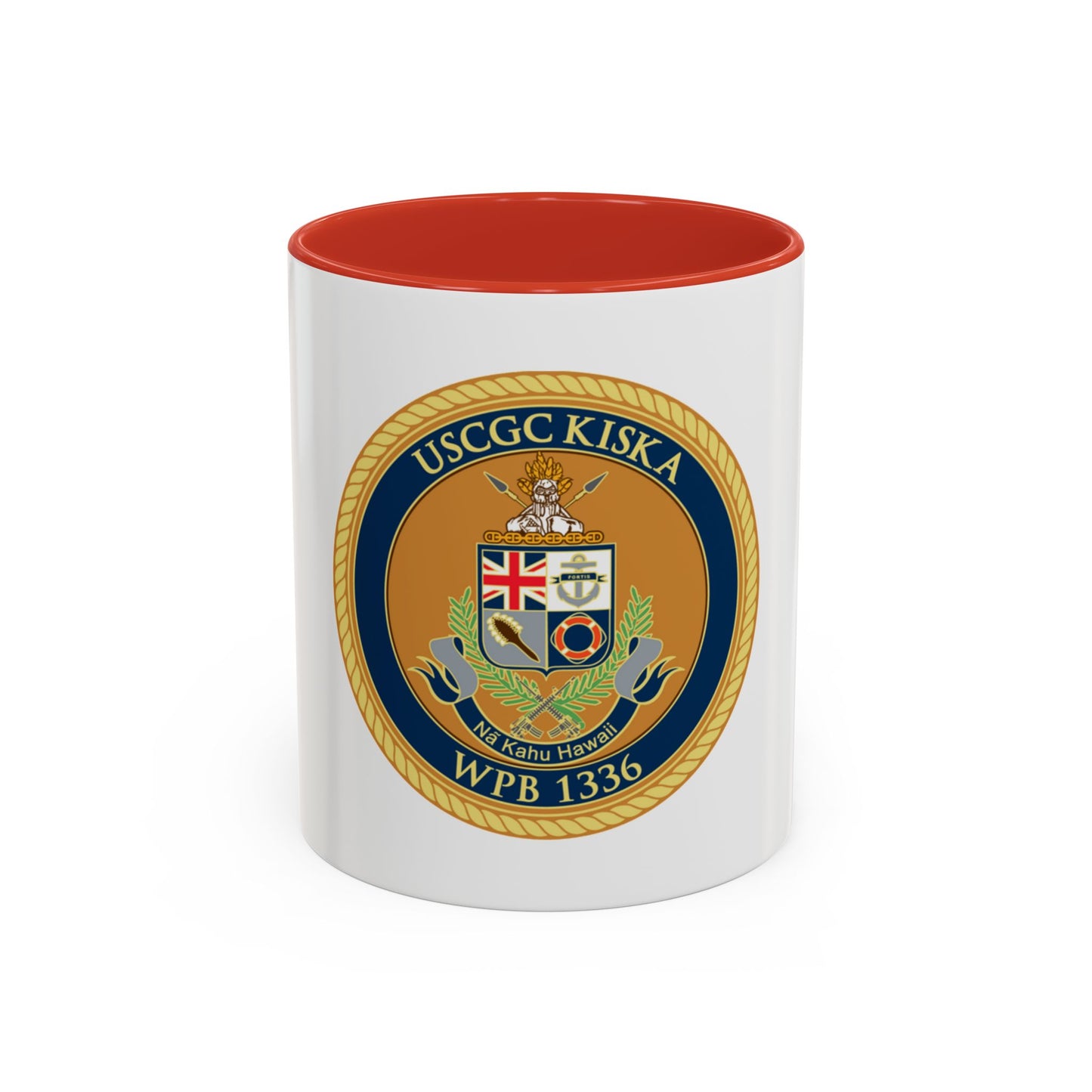 USCGC Kiska WPB 1336 (U.S. Coast Guard) Accent Coffee Mug
