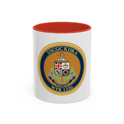 USCGC Kiska WPB 1336 (U.S. Coast Guard) Accent Coffee Mug