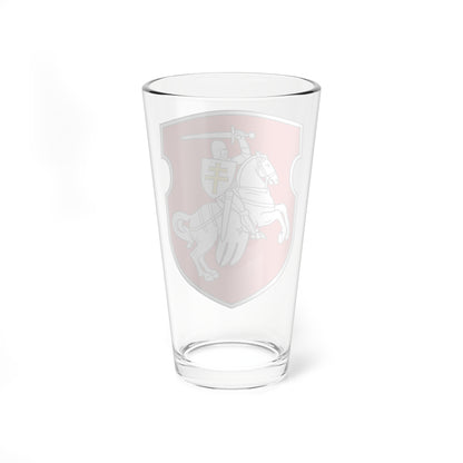 Pahonia (Belarus) (Coat of Arms) Pint Glass 16oz