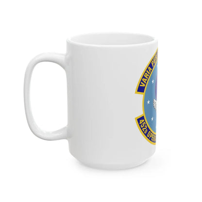 452d Operations Support Squadron (U.S. Air Force) White Coffee Mug-Go Mug Yourself