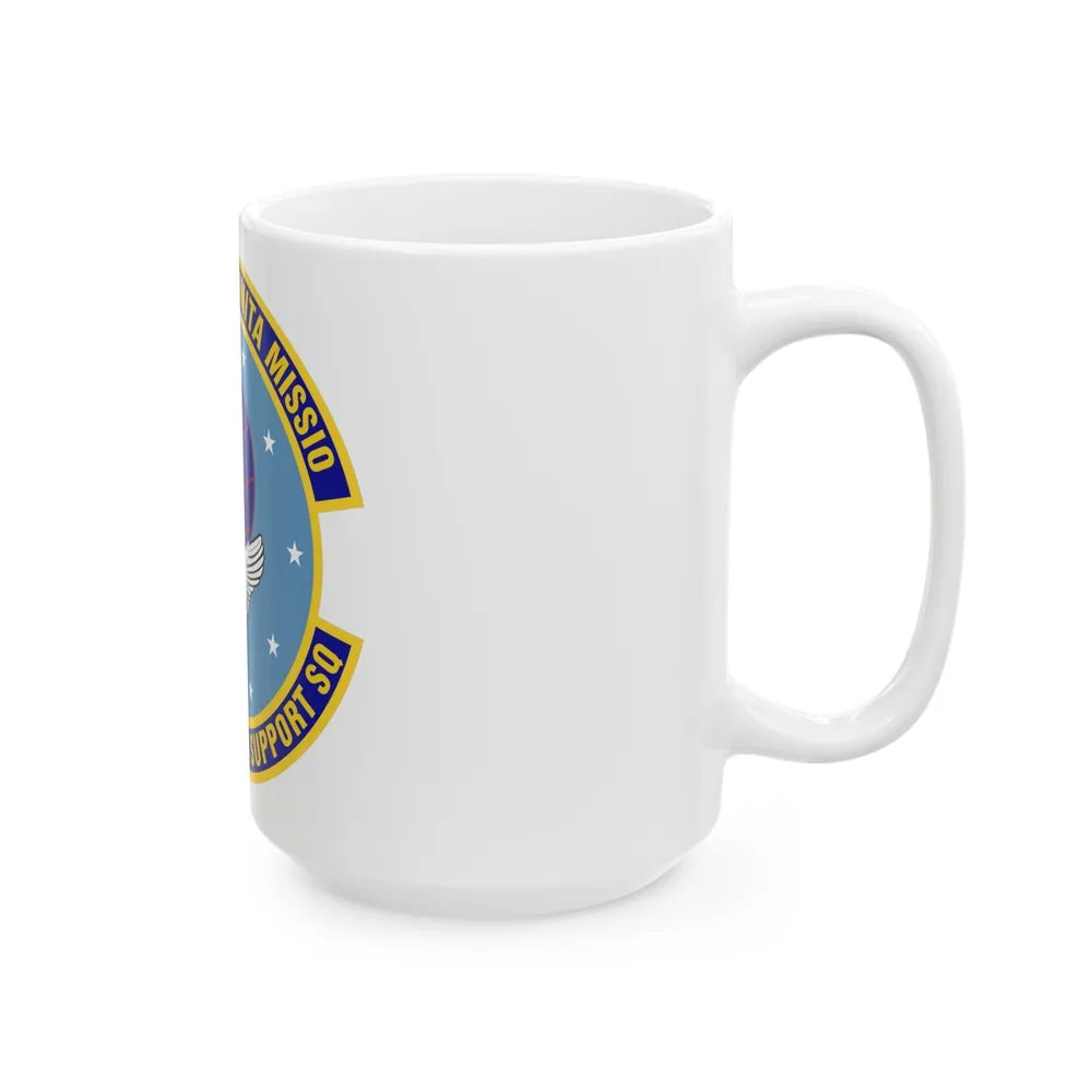 452d Operations Support Squadron (U.S. Air Force) White Coffee Mug-Go Mug Yourself