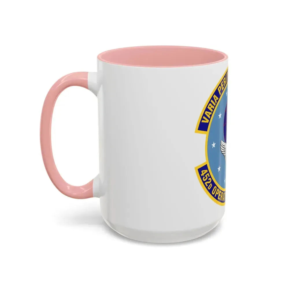 452d Operations Support Squadron (U.S. Air Force) Accent Coffee Mug - Go Mug Yourself