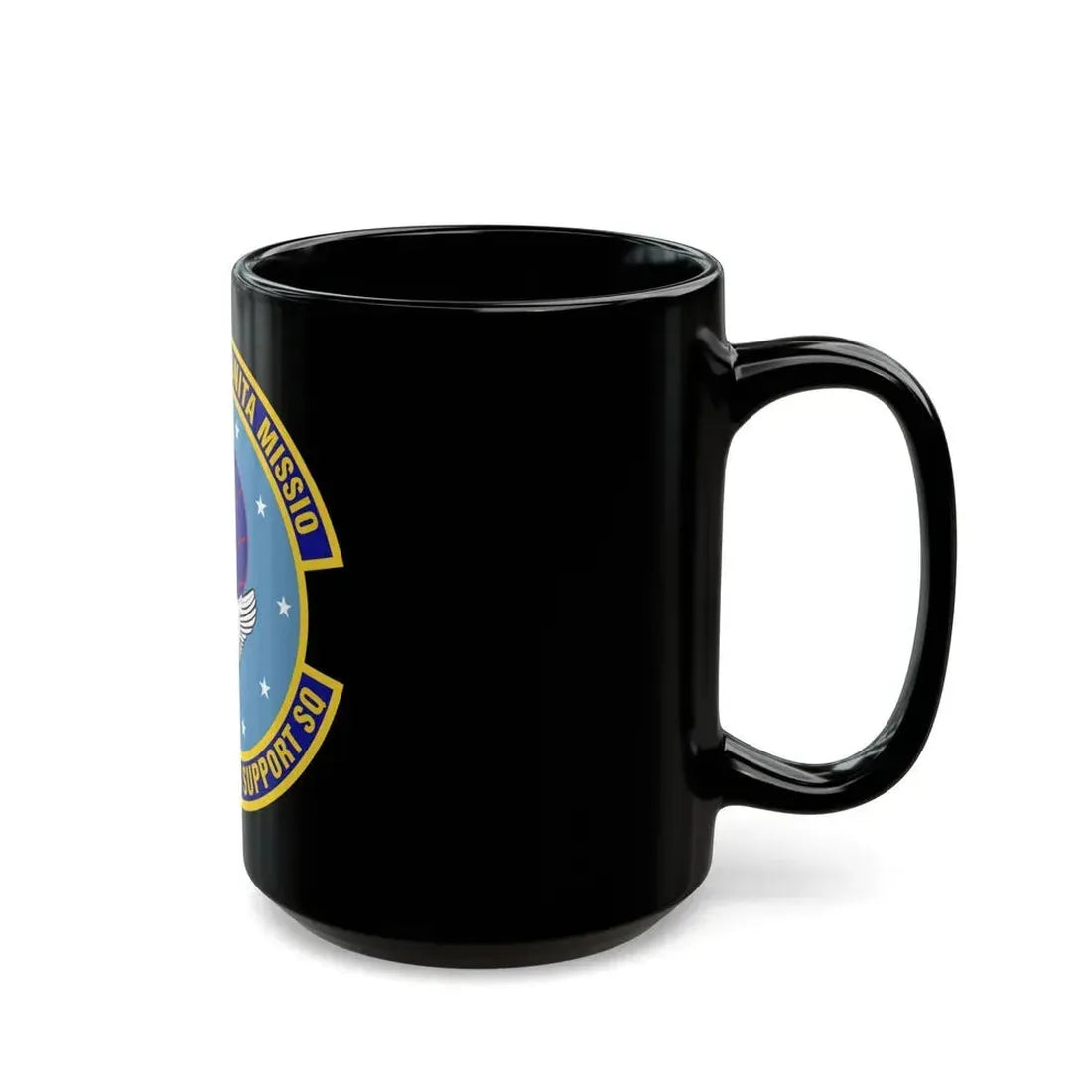 452d Operations Support Squadron (U.S. Air Force) Black Coffee Mug - Go Mug Yourself