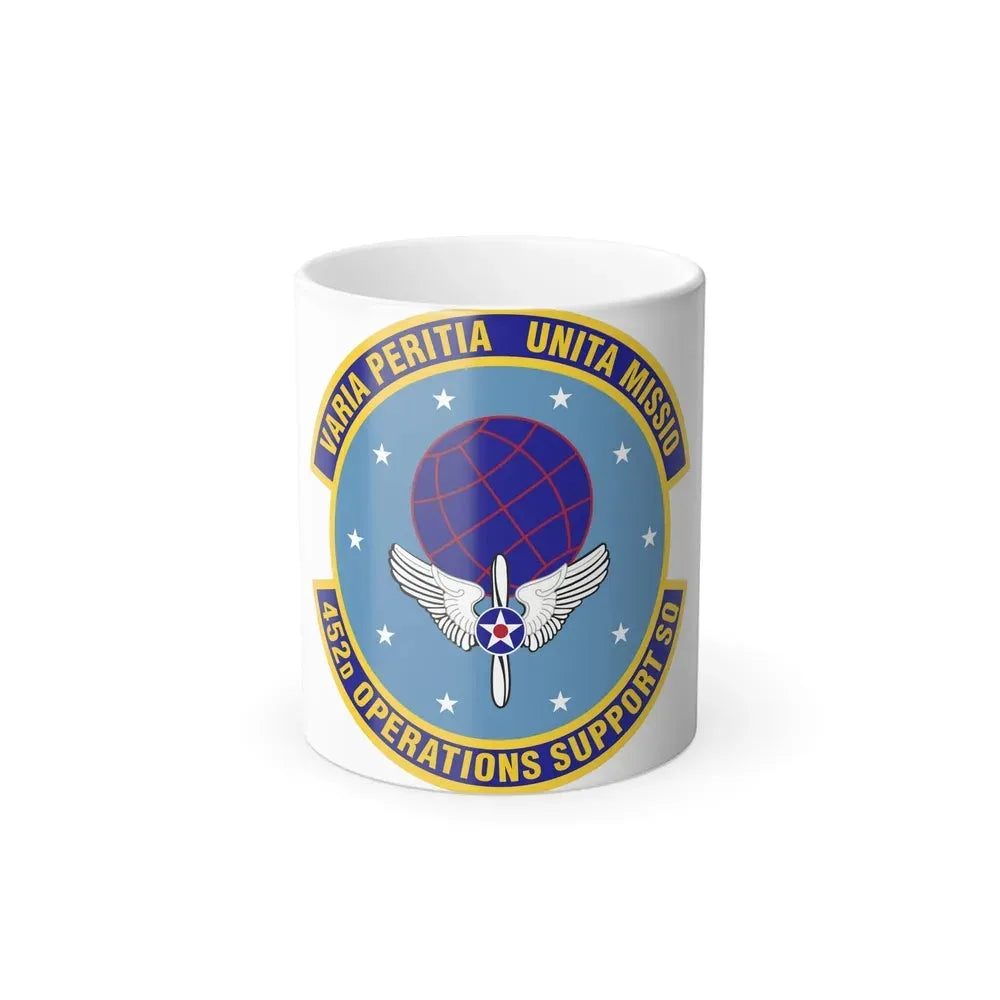 452d Operations Support Squadron (U.S. Air Force) Color Changing Coffee Mug 11oz - Go Mug Yourself