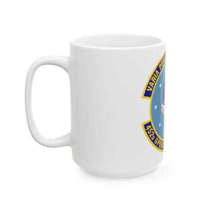452d Operations Support Squadron (U.S. Air Force) White Coffee Mug - Go Mug Yourself