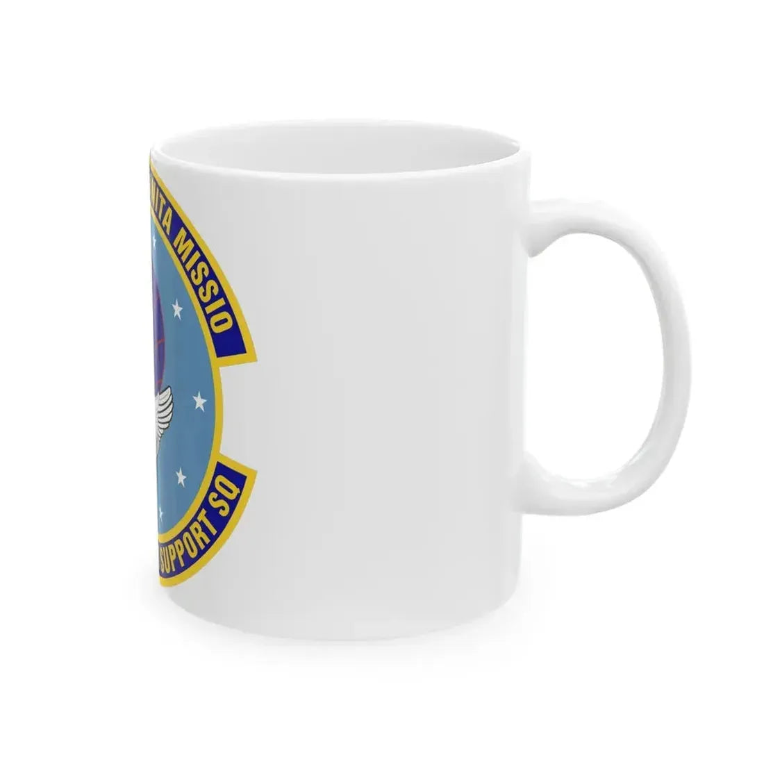 452d Operations Support Squadron (U.S. Air Force) White Coffee Mug - Go Mug Yourself