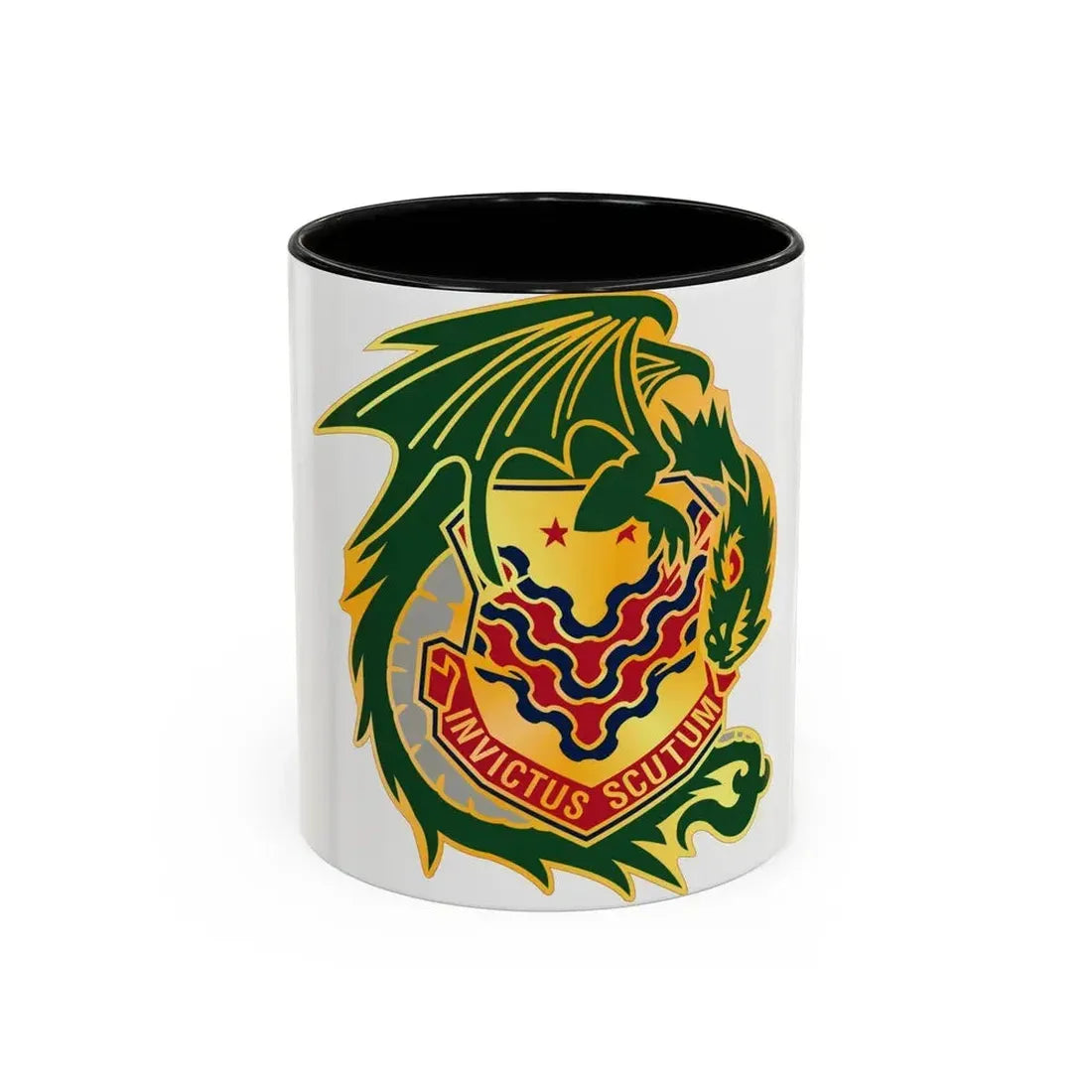 453 Chemical Battalion (U.S. Army) Accent Coffee Mug 11oz Black - Go Mug Yourself