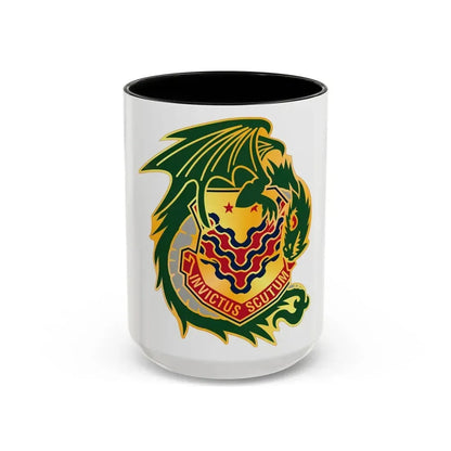 453 Chemical Battalion (U.S. Army) Accent Coffee Mug 15oz Black - Go Mug Yourself