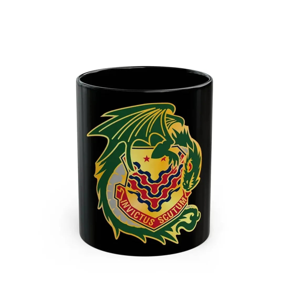 453 Chemical Battalion (U.S. Army) Black Coffee Mug 11oz - Go Mug Yourself