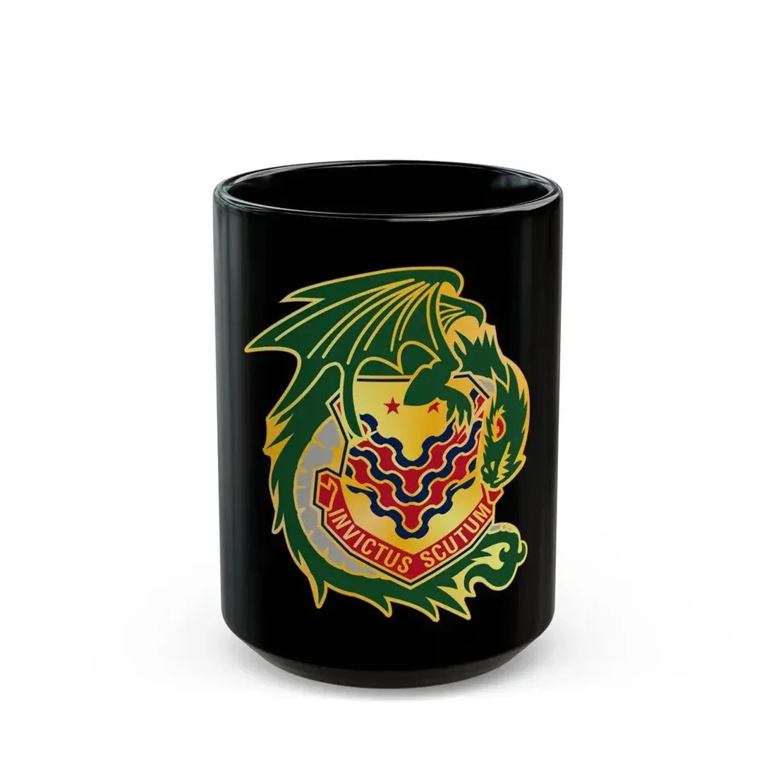 453 Chemical Battalion (U.S. Army) Black Coffee Mug 15oz - Go Mug Yourself