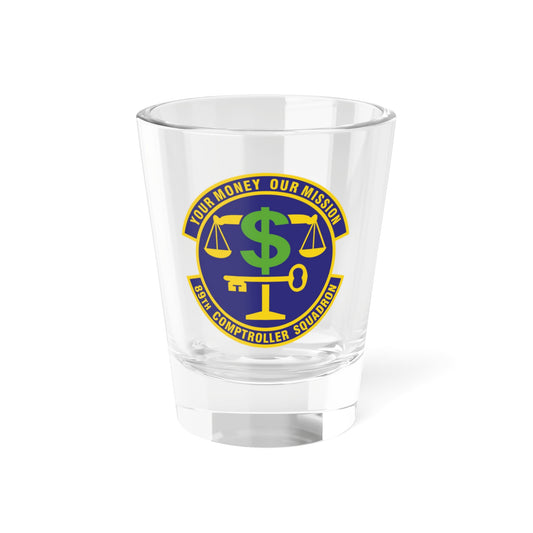 89th Comptroller Squadron (U.S. Air Force) Shot Glass 1.5oz