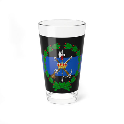 Emblem of the 4th Spanish Legion Tercio Alexander Farnese (Spain) (Coat of Arms) Pint Glass 16oz