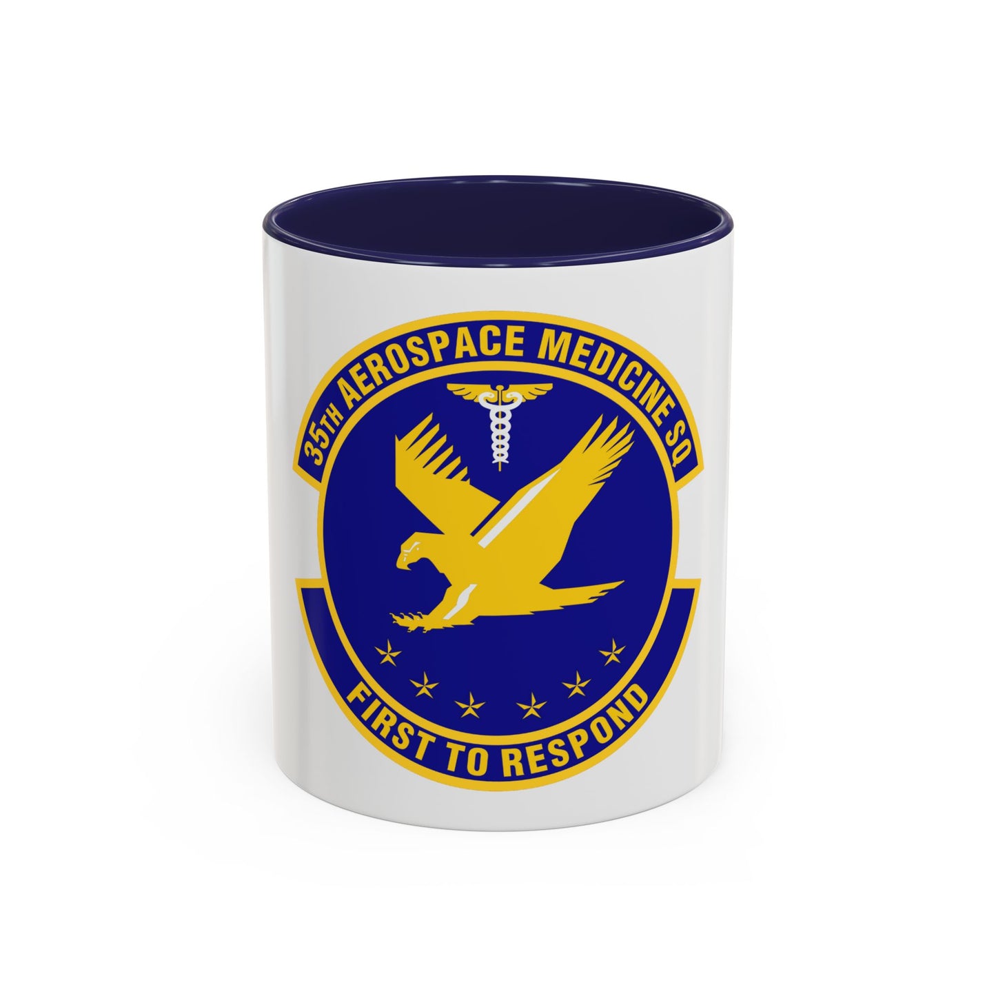 35th Aerospace Medicine Squadron (U.S. Air Force) Accent Coffee Mug