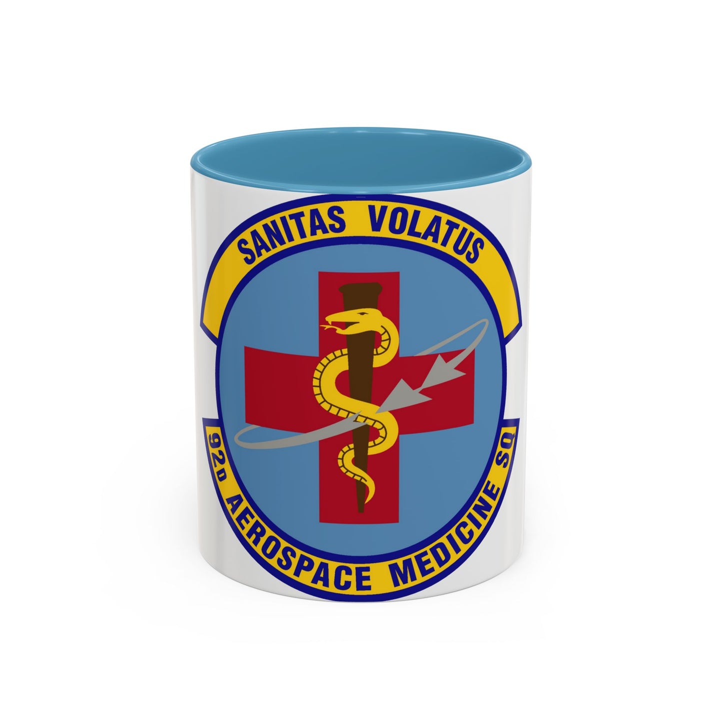 92d Aerospace Medicine Squadron (U.S. Air Force) Accent Coffee Mug