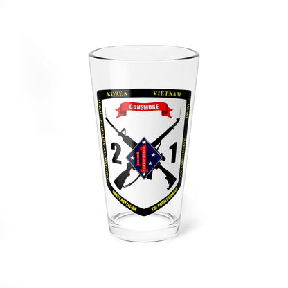 45323 (USMC) Pint Glass 16oz-16oz-Go Mug Yourself