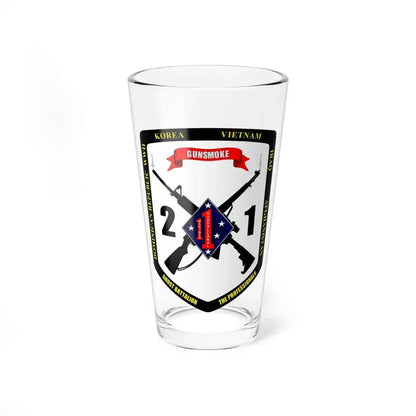 45323 (USMC) Pint Glass 16oz 16oz - Go Mug Yourself
