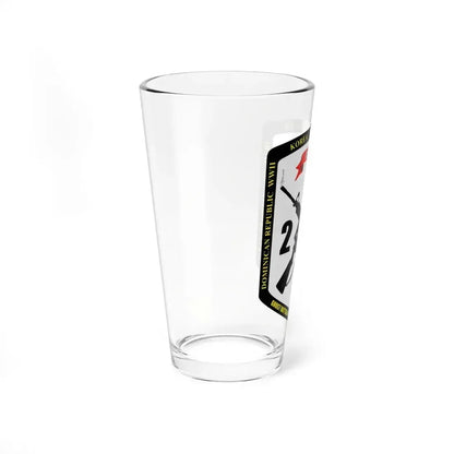 45323 (USMC) Pint Glass 16oz - Go Mug Yourself