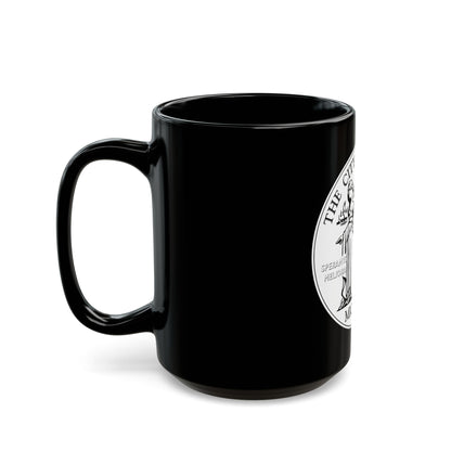 Seal of Detroit - Black Coffee Mug