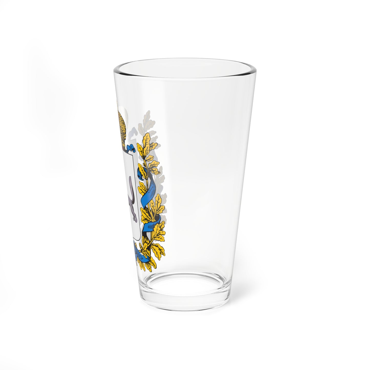 Coat of arms of Ufa Governorate 1878 (Russia) (Coat of Arms) Pint Glass 16oz