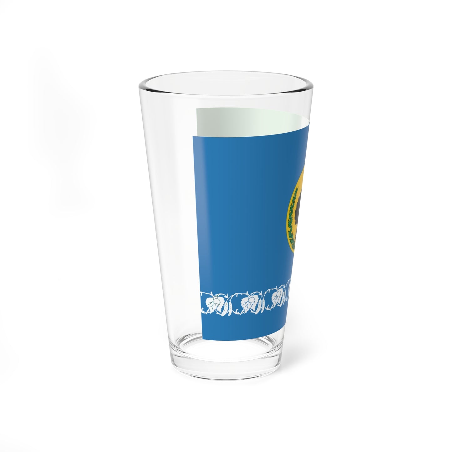 Flag of Nyagan (Russia) Pint Glass 16oz