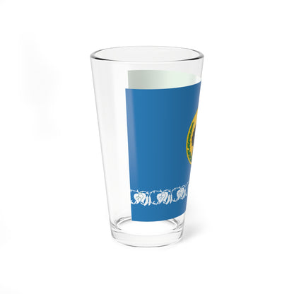 Flag of Nyagan (Russia) Pint Glass 16oz