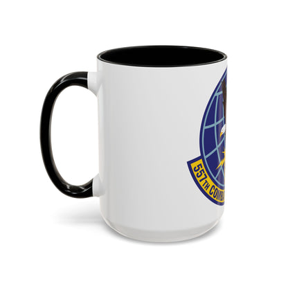 557th Combat Sustainment Squadron (U.S. Air Force) Accent Coffee Mug