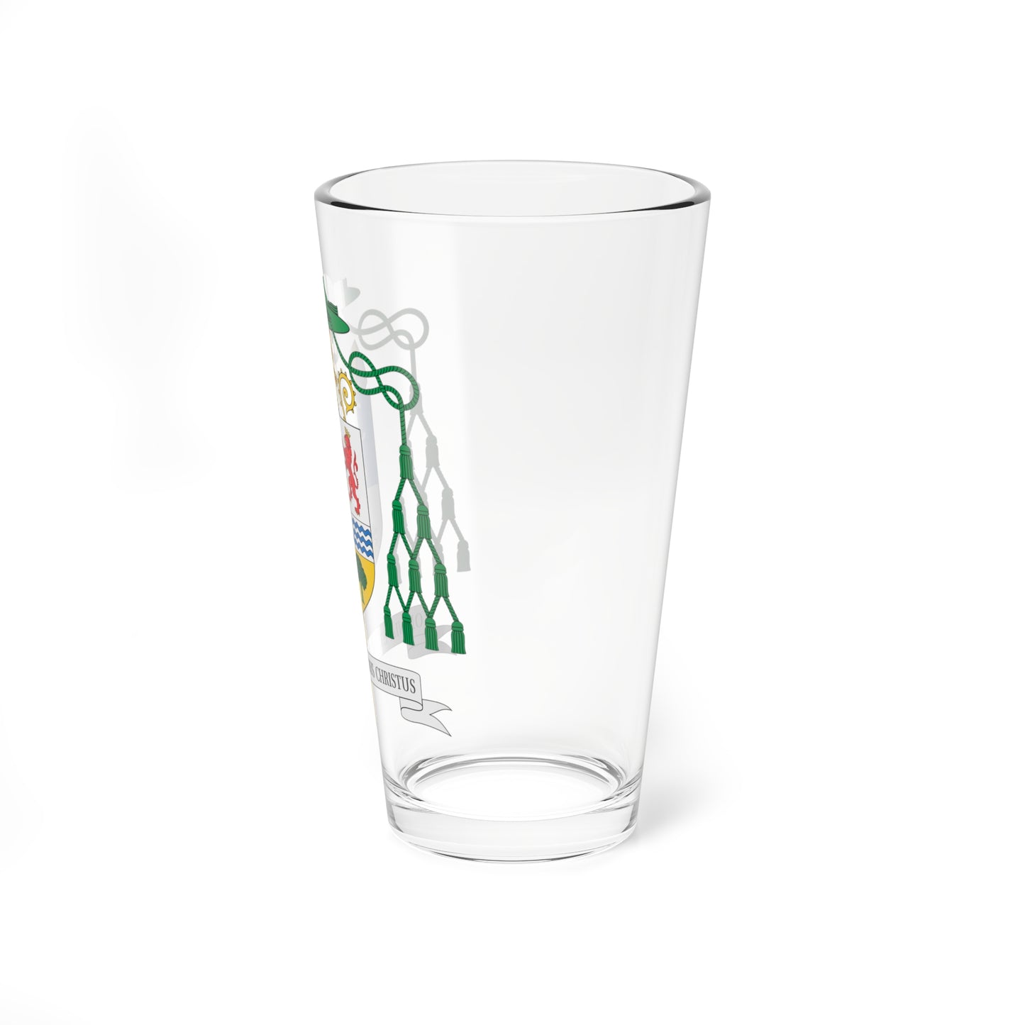 Escudo de Balbino Santos Olivera (Spain) (Coat of Arms) Pint Glass 16oz