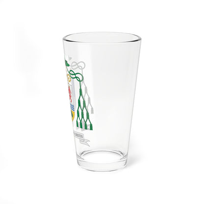 Escudo de Balbino Santos Olivera (Spain) (Coat of Arms) Pint Glass 16oz