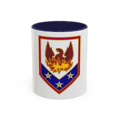 110 Maneuver Enhancement Brigade (U.S. Army) Accent Coffee Mug