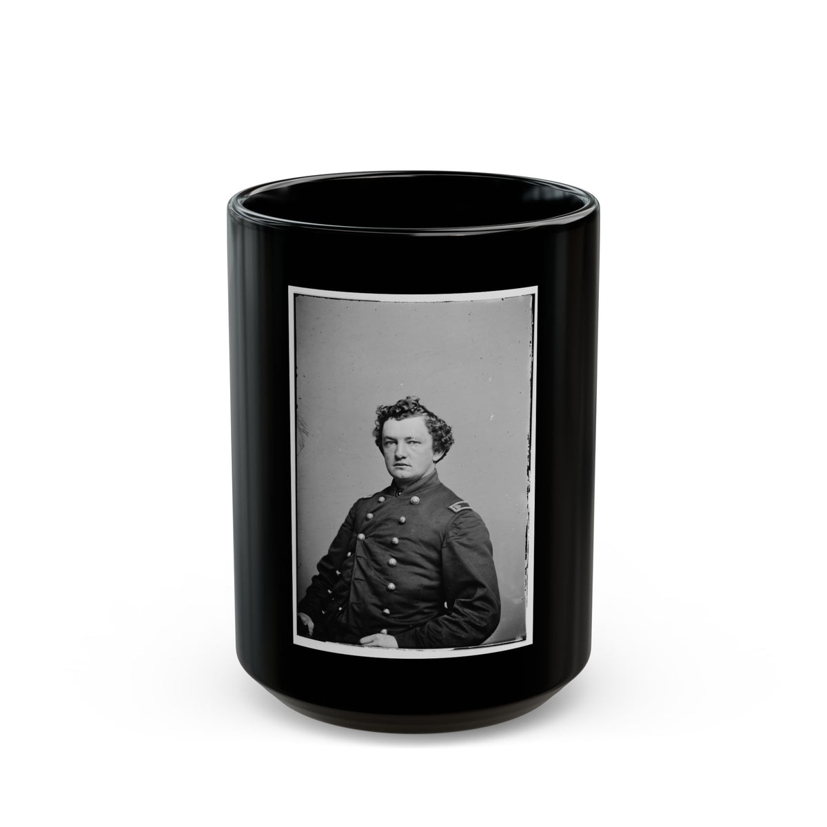 A.C. Brown (U.S. Civil War) Black Coffee Mug