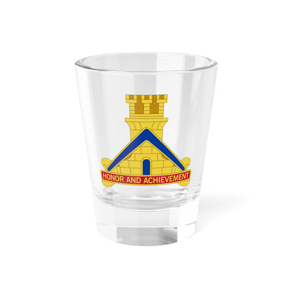 Verre à liqueur du bataillon du génie 339 (armée américaine) 1,5 oz