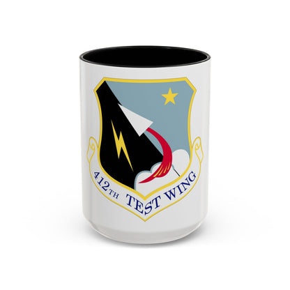 412th Test Wing (U.S. Air Force) Accent Coffee Mug