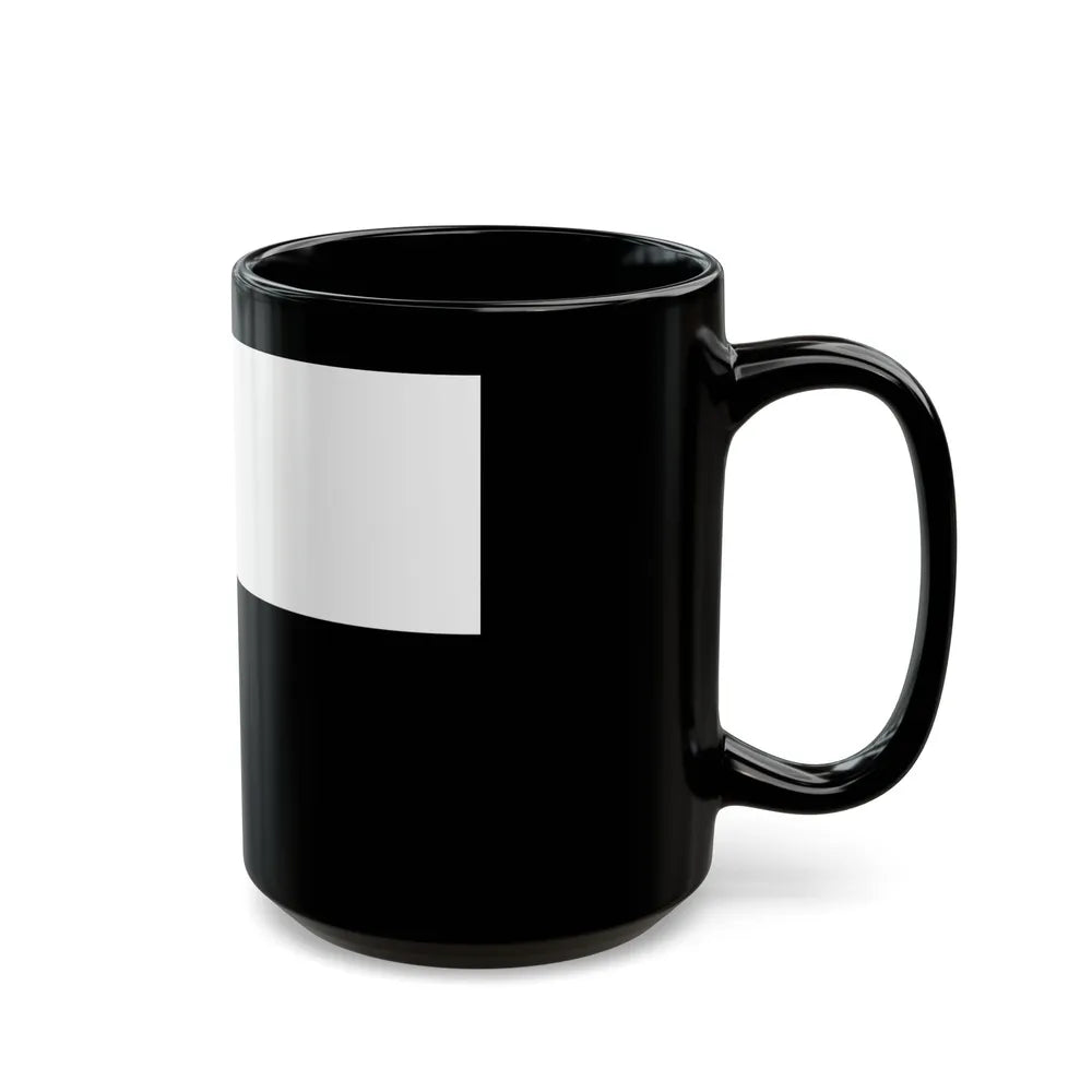 Flag of Siena Italy - Black Coffee Mug-Go Mug Yourself