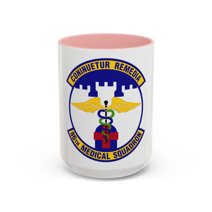 86 Medical Squadron USAFE (U.S. Air Force) Accent Coffee Mug