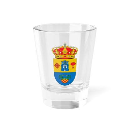 Escudo de Villalba del Alcor (Spain) (Coat of Arms) Shot Glass 1.5oz