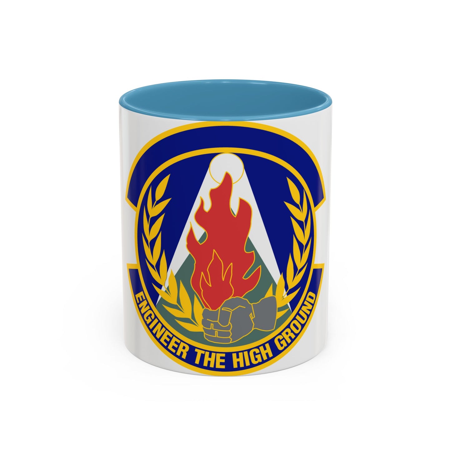 50th Civil Engineer Squadron (U.S. Air Force) Accent Coffee Mug