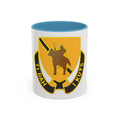 167 Cavalry Regiment (U.S. Army) Accent Coffee Mug