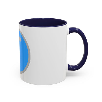 XIX Corps 1 (U.S. Army) Accent Coffee Mug