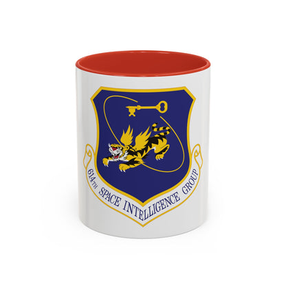 614th Space Intelligence Group (U.S. Air Force) Accent Coffee Mug