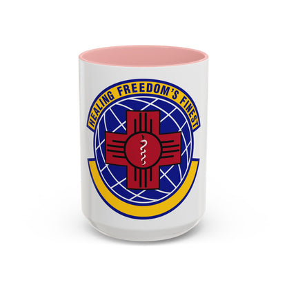 377 Healthcare Operations Squadron AFGSC (U.S. Air Force) Accent Coffee Mug
