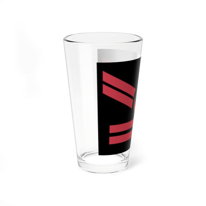 2 Kademeli Uzman Çavuş rütbe (Turkey) (Military Rank) Pint Glass 16oz