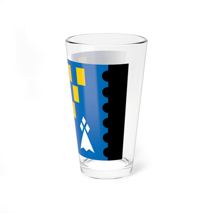 Pays de Baud District Flag (France) Pint Glass 16oz