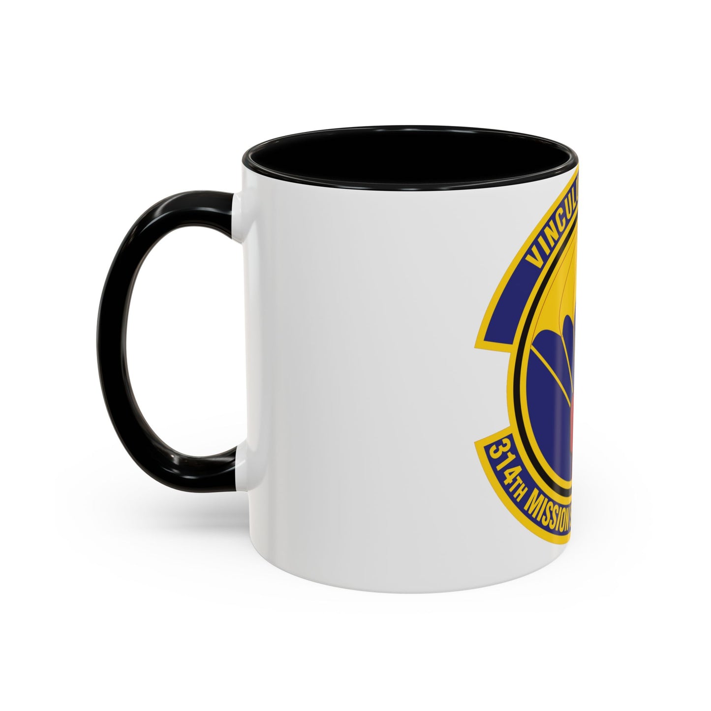 314th Mission Support Squadron (U.S. Air Force) Accent Coffee Mug